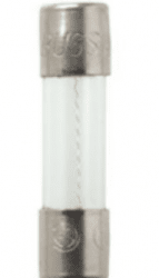 Säkring 25 A Mått: 1/4 x 1 (6,3 x 25,4mm)
