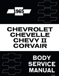 Servicemanual Chevrolet Chevelle, Chevy II Corvair