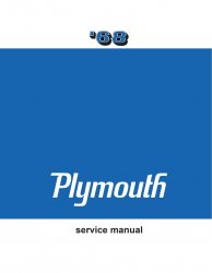 1968 Plymouth Service Manual
