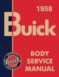 1958 Buick Body Service Manual